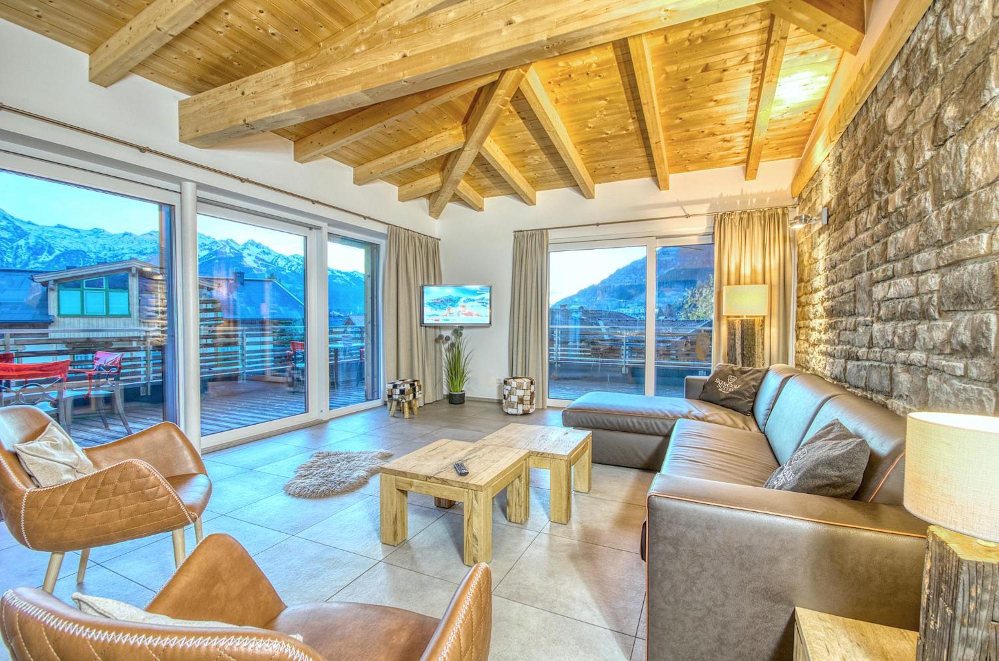 Penthouse Ski & Golf - By Alpen Apartments Zell am See Kültér fotó